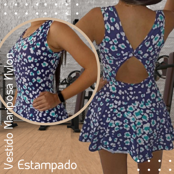 Vestido Mariposa Estampado